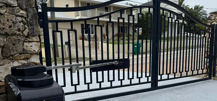 Swing Gate Opener with Keypad Boca Raton
