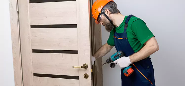 Replace Internal Door Handle with Lock Boca Raton