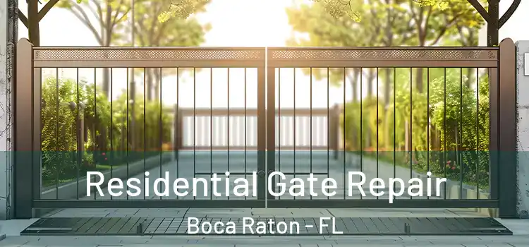 Residential Gate Repair Boca Raton - FL